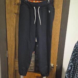 U.S. Polo Assn. Black Jogger Pants